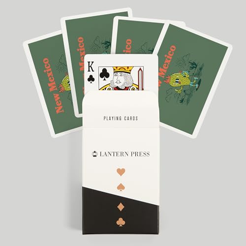 Lantern Press New Mexico Baraja Poker 52 Cartas miniatura 6