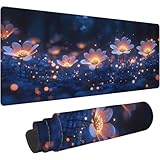 TAPIS DE SOURIS FACILE À NETTOYER: notre sous-main est imperméable.Les taches d'eau et la saleté peuvent être facilement nettoyées avec un chiffon humide ou un essuie-tout.Il se nettoie facilement et sèche rapidement.Ce sous-main facile d'entretien vous fait gagner du temps et de l'espace