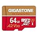 Produktbild GIGASTONE 4K Kamera Pro 64GB MicroSDXC Speicherkarte und SD-Adapter, Kompatibel mit GoPro Drohne und Switch, bis zu 95/35 MB/s, 4K UHD Videoaufnahmen, Micro SD Karte UHS-I A1 Klasse 10 U3 V30