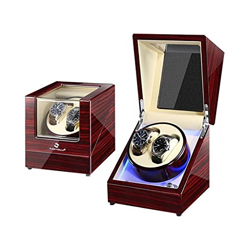 Remontoir de montre automatique double boîtier d'affichage silencieux pour 2 montres