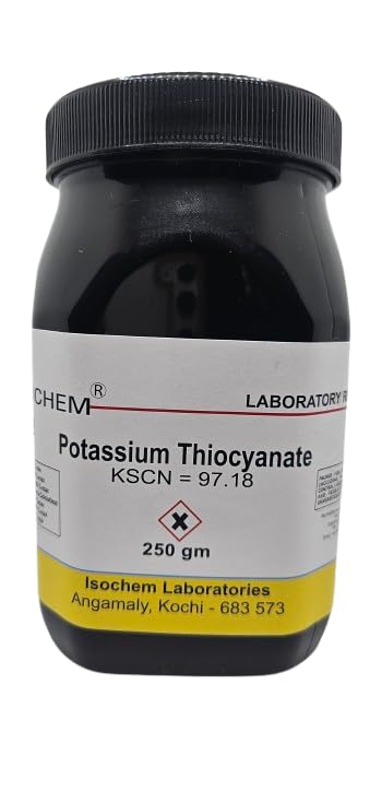 ISOCHEM Potassium Thiocynate (250 GM) for laboraotry and industrial use-image-9