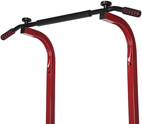 Estink Power Tower Dip Station, Multi-function Pull Up Station, Power Station, Pull Up Bar, Adjustable Height, Load Capacity up to 150 kg, for Home, Fitness Equipment