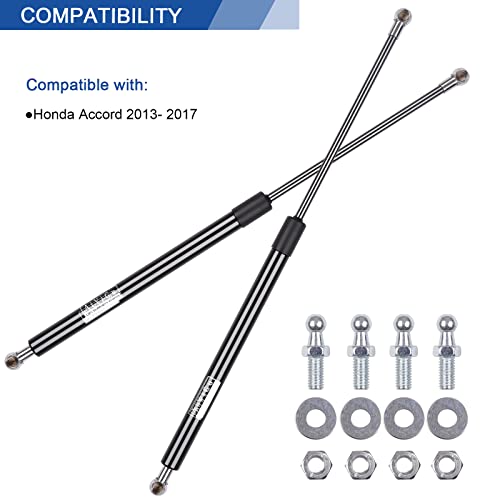 AiYiGu Front Hood Struts Shocks Lift Supports Gas Springs 7090 Compatible with Honda Accord 2013 2014 2015 2016 2017, Replacement SG326025, Pack of 2
