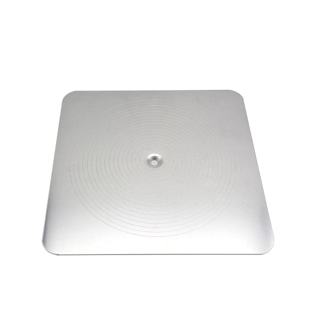 Construcción de acabado de aluminio caliente artesano paleta tablero de mortero herramienta de enlucido tablero gris tablero de barro-Silver_2pcs