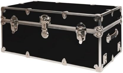 College Dorm Trunks/Footlockers Large - Black