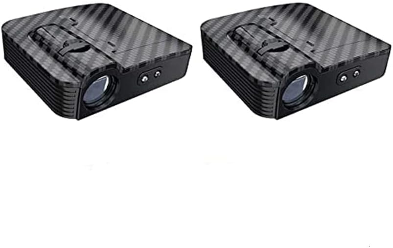 Automaze 3rd Generation Infra-Red Car Door Light Logo Projector Wireless LED Car Courtesy Light Welcome Logo Shadow Ghost Compatible For Ford Cars