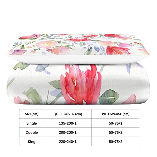 Housse de couette lit simple anti-plis pour un rangement rapide - 6