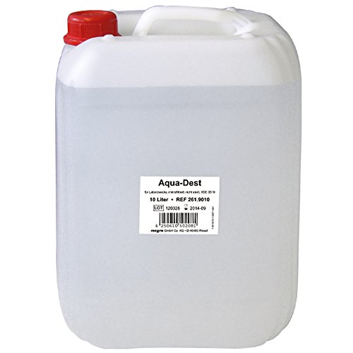 Aqua de Dest 10 Ltr évite le calcaire dans les humidificateurs d'air domestiques