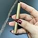 Nunchaku-Shaped Kerosene Lighter, Flint Ignition, Reusable, Perfect as a Gift.(Brass2)