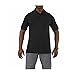 5.11 Tactical Men's Professional Short Sleeve Polo Shirt, 100% Cotton, Black, X-Large, Style 41060