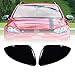 AstraDepot Compatible with 13-17 2018 2019 2020 VW Golf 7 MK7 R GTI GTD Hatchback/Estate Rearview Side Mirror Housing Cover Shape Cap 2pcs (Glossy Black)
