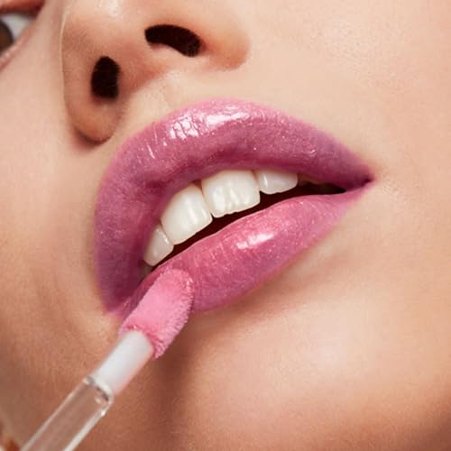 Image of Revlon Super Lustrous Lip Gloss, Non-Sticky, Hydrating, High Shine Finish, 275 Dusk Darling, 0.13 oz (Pack of 2)