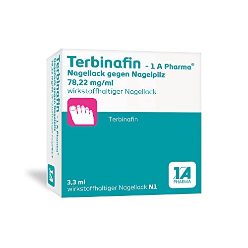 Terbinafin - 1 A Pharma Wirkstoffhaltiger Nagellack für leichte bis mittelschwere Formen von Nagelpilz mit Terbinafin 78 22 mg/ml (3 3 ml)