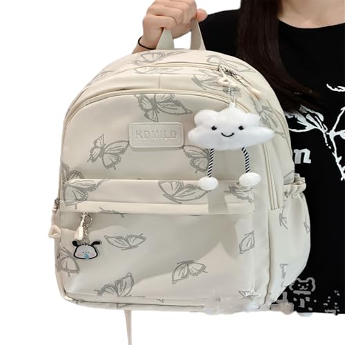 Cartable sac à dos filles voyage grande capacité étudiant lycée collège léger