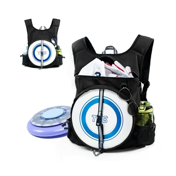 Gym Backpack with Zipper, Multi-pocket Sports Bags Gym Bags for Men