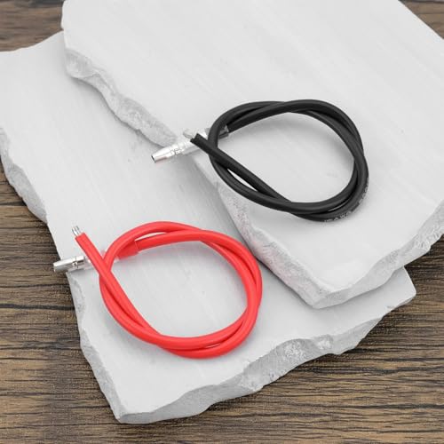 OTOTEC 10pcs 4mm RC Motor Cables 16AWG 15cm Silicone Connect Wire for 380 390 540 550 Brush Motors and Scx10 Trx4 D90 Gen8 Remote Control Cars Red, Black - Image 6