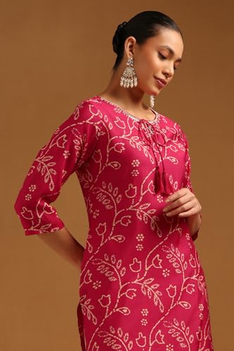 Kurta Chanderi Soch tunique botanique pour vos soirées - 5