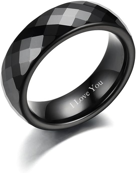 Custom Engraved Couple Rings Set Promise Rings for Kenya Ubuy