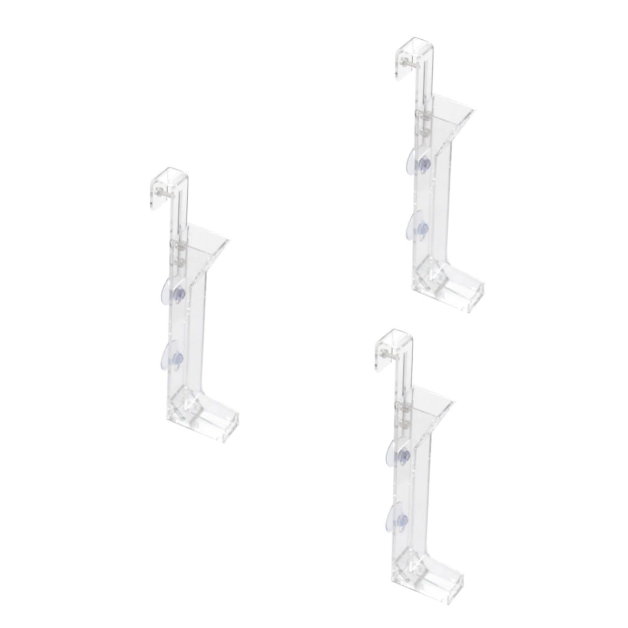 DOITOOL 3pièces Tube Alimentation Acrylique pour Crevettes Distributeur Pratique pour Aquarium pour Crevettes Cerises Et Crystal Facile à Nettoyer Ajuster
