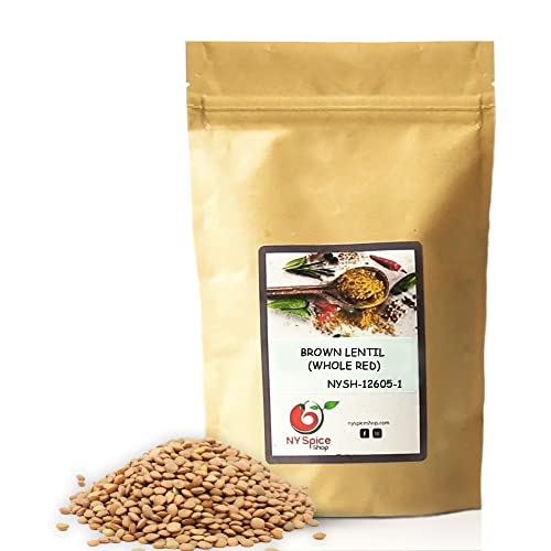 NY SPICE SHOP BROWN LENTIL (WHOLE RED) – 5 lbs.