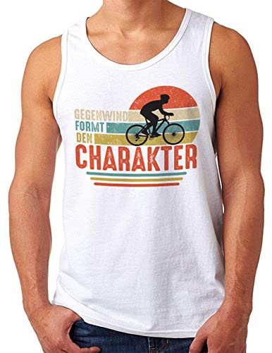 Débardeur de vélo XXXXL homme maillot sans manches confortable été blanc