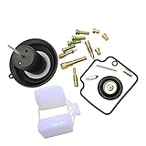 CN250 Carburetor Repair Kit Suitable for Honda Water-cooled 250CC Engine CN250 CH250 Helix FUSION 250 Big ship22 Carburetor, With Vacuum Diaphragm Plunger