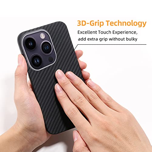 Coque aramide iPhone 16 Pro carbone légère robuste douce - 5