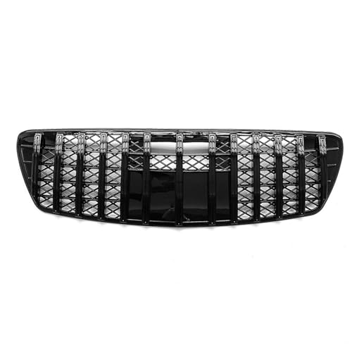 Rejilla parachoques superior W211 Clase E 2003-2005 negro