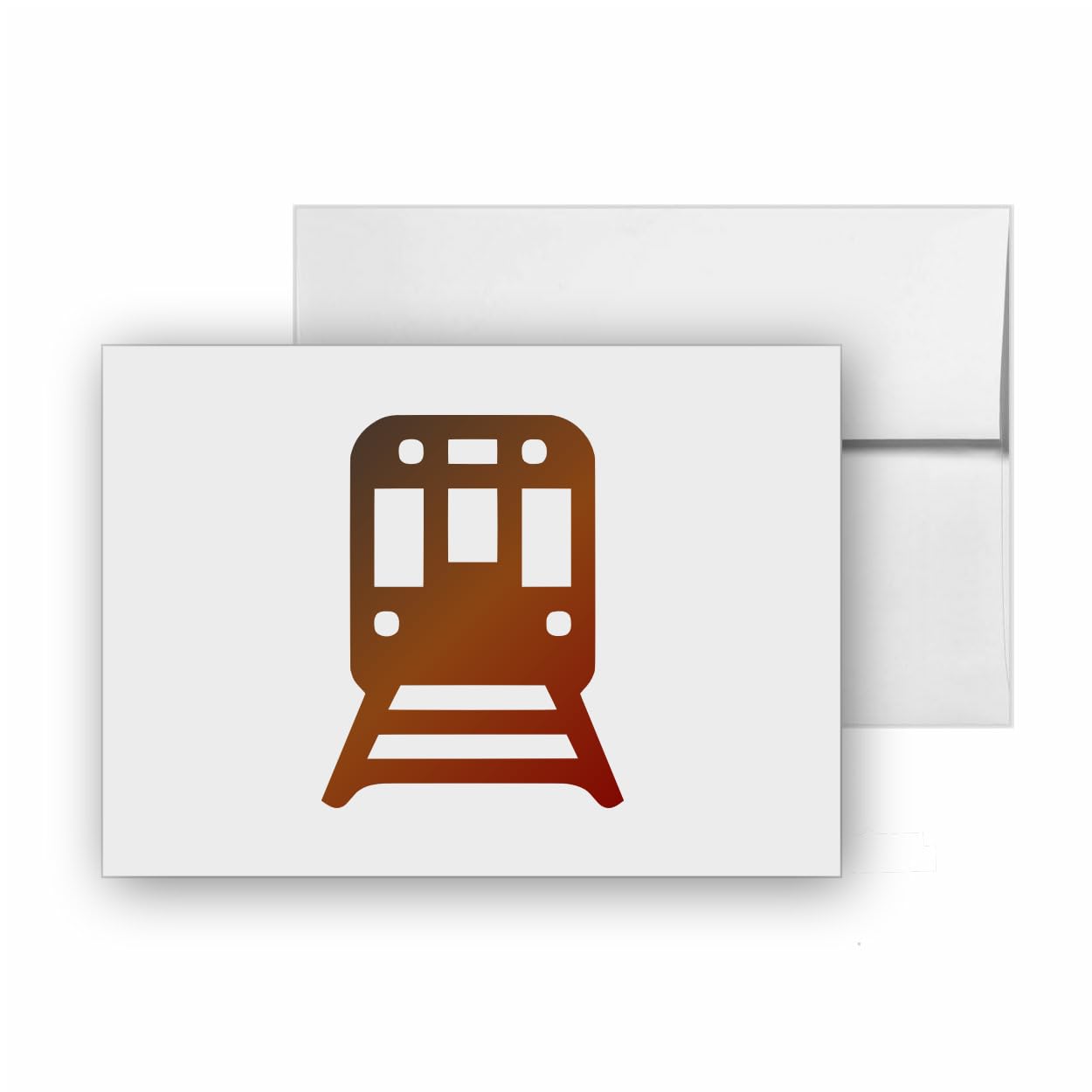 Train Rail Railroad Subway Transportation, quality blank cards CC-24250