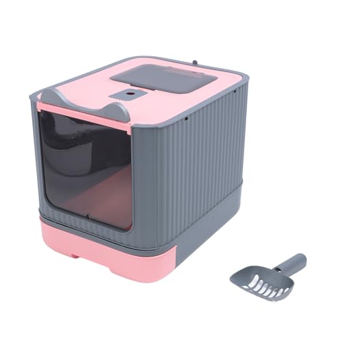 Caixa de Areia Caixa de Areia Com Bandeja Deslizante de Entrada Superior Bandeja de Areia para Gatos