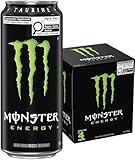 MONSTER ENERGY, Original, 473 mL Cans (4 Pack) – Energy Drink