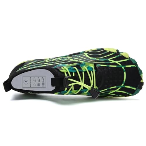 Image of Water Shoes for Men Barefoot Quick-Dry Aqua Sock Outdoor Athletic Sport Shoes for Kayaking, Boating, Hiking, Surfing, Walking