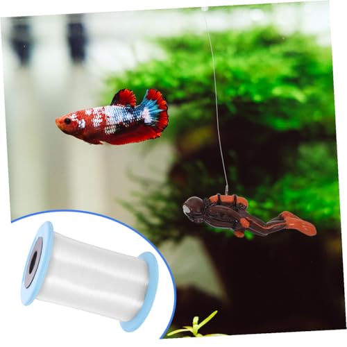 Cuerda de joyería transparente ultra resistente para collares y acuarios 7