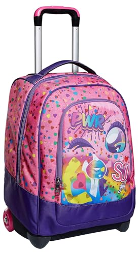 Sac à dos + Trolley enfant pour l'école le sport et les loisirs