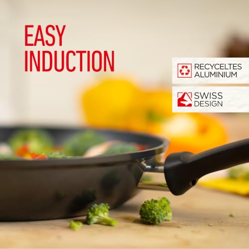 KUHN RIKON EASY INDUCTION Bratpfanne 18cm, Induktionspfanne, Recyceltes Aluminium, Antihaftbeschichtung mit Titanpartikeln… – Ansicht 3