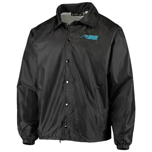 Image of Men's Royal Buffalo Bills Coaches Classic Raglan Full-Snap Windbreaker Jacket