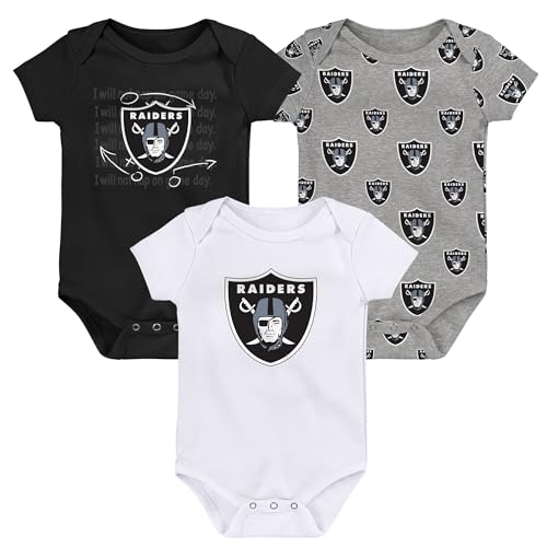 Image of Outerstuff Newborn & Infant NFL Team Starter 3-Pack Bodysuit Set