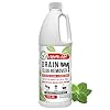 Mighty Mint Drain Clog Remover, Safe for Pipes and Septic, Dissolves Hair & Grease, Clears Blocked Drains and Deodorizes, Natural Mint Scent, 32oz