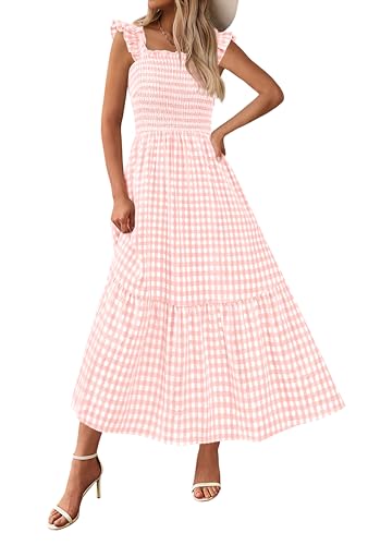 Smocked Midi Dress