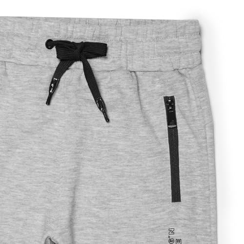 Image of Alan Jones Clothing Boys Solid Joggers Trackpant | Ribbed Hem & Waist | Drawstring Closure | Sizes 5-16 Years | Heavy GSM Fabric