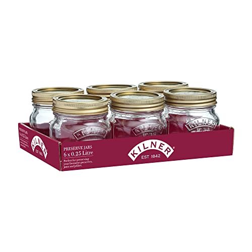 Kilner Preserve Jar - 250ml (Pack 6)