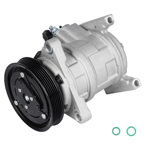 Air Conditioner A/C Compressor with Clutch Fit for Chrysler Town & Country 3.3 3.8L/Voyager 3.3 2001-2007, for Dodge Caravan/Grand Caravan 3.3/3.8L 2001-2007