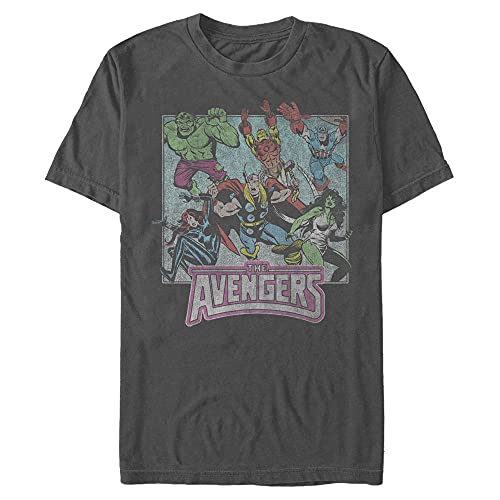 T-shirt Avengers Marvel vêtement geek coton imprimé pour homme original