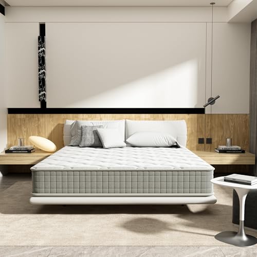 DEWINNER Matelas Mémoire 140x200 Épaisseur 30CM - Matelas à Mémoire en Mousse - 7 Zones -...
