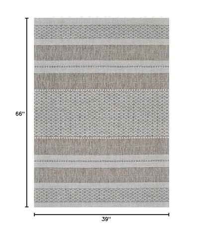 Tapete Couristan Charm Yukon 100% Polipropileno 3'3" x 5'6" miniatura 2