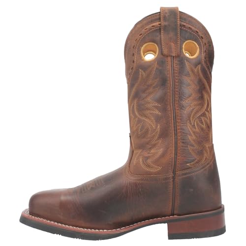 Laredo Mens Kane Square Toe Casual Boots Mid Calf - Brown3