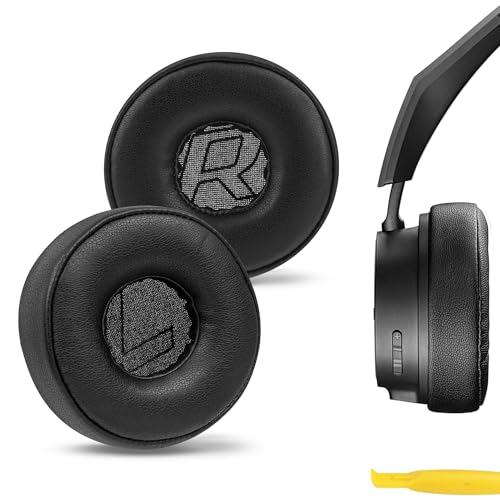 Almohadillas de repuesto Geekria para auriculares Plantronics BackBeat FIT 500 / FIT 505, cojines para orejas, piezas de reparación (negro) miniatura 1