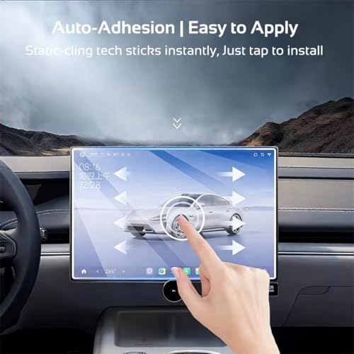 Protecteur écran GPS voiture HD clear guard haut de gamme pour Tesla 2024-2026