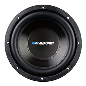 BLAUPUNKT 10″ Single Voice Coil Subwoofer with 600W Power (GBW101) 1-PC Only, Black