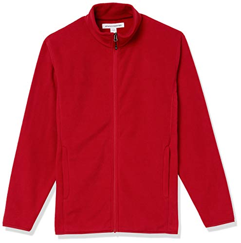 Image of Amazon Essentials Men's Full-Zip Polar Fleece Jacket, Warm, Soft with Zippered Pockets for Cold Outdoor Weather (Available in Big & Tall)